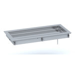 Bac à glace pilée drop-in - 2 à 5 bacs gn 1/1 - combisteel -  - acier inoxydable790 mm x720x122mm