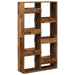 vidaXL Bibliothèque vieux bois 100x33x175 cm bois d'ingénierie