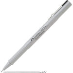 étui de 4  stylos feutre ECCO PIGMENT noir FABER-CASTELL