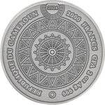 Pièce de monnaie en Argent 2000 Francs g 62.2 (2 oz) Millésime 2024 Tribal Spirit COMANCHE