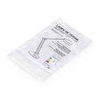 Sachet plastique zip transparent 50 microns 10 x 25 cm (lot de 1000)