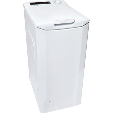 Lave-linge top candy cstg 28tmve/1-47 -  8 kg - induction - 1200 tours/min - classe a - connecté - blanc