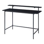 Bureau table poste de travail 120 x 55 x 88 cm noir 03_0009066