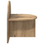 vidaXL Table de chevet 2 Pièces Chêne artisanal 40 x 35 5 x 45 5 cm