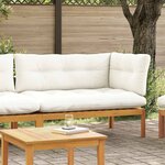 vidaXL 132 x 92 x 82 cm Bois d'acacia