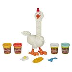 Play-doh animal crew  pâte a modeler  plumes en folie