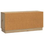 vidaXL Meuble TV 102 x 34 5 x 47 cm Chêne artisanal Bois d'ingénierie