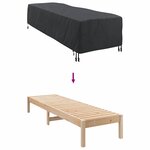 vidaXL Housse pour mobilier d'extérieur 210 x 74 x 40 cm