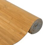 vidaXL Cloison de séparation naturel largeur 600 cm hauteur 165 cm bambou