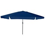vidaXL Parasol de jardin 395 cm x 245 cm bleu azur de