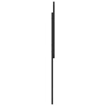 vidaXL Tête de lit Chêne noir 75 cm Bois d'ingénierie