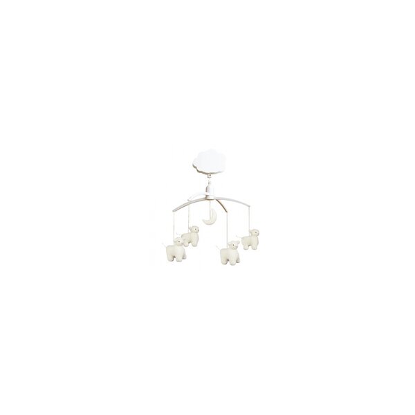 Mobile musical mouton et lune