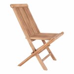 4 Chaises de jardin TOLEDO avec coussin