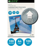 Leitz Pochettes de plastification ILAM 100 microns A4 100 Pièces
