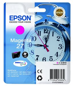 Cartouche d'encre epson reveil 27 (magenta)