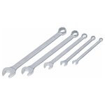 Ks tools ensemble de clés mixtes extra longues 5 pièces 8-19 mm acier