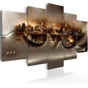 Tableau - lost city l x h en cm 200x100