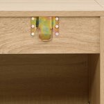 vidaXL Ensemble de meubles salle de bain 7 Pièces chêne bois d'ingénierie