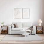 vidaXL Étagère à magazines 2 Pièces Chêne fumé 35 x 30 x 45 cm