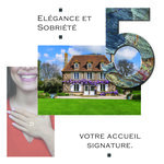 Numéro 9 - Numéro adhésif pour boîtes aux lettres- Pierre véritable 50 mm  LAVE