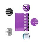 Trieur Harmonika 12CP Iderama violet EXACOMPTA