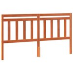 vidaXL Tête de lit avec tête de lit Cire marron 185 5 x 100 cm