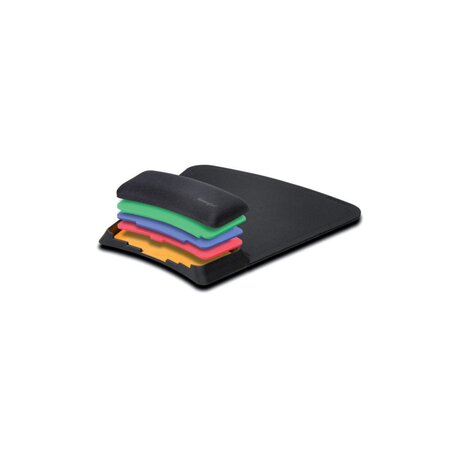 tapis de souris SmartFit® avec repose-poignet gel réglable - Noir