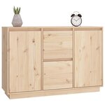 vidaXL Buffet 111x34x75 cm Bois massif de pin