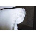 Couette chaude anti-acariens - 400 gr/ m² 240 x 220 cm - Blanc