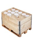 (1 couvercle) couvercle rehausse palette 1200 x 800 x 9mm