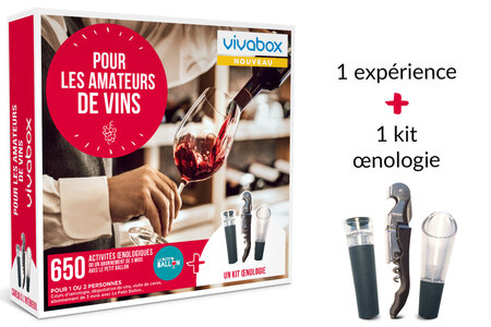 Coffret cadeau - VIVABOX - Pour les amateurs de vins