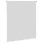 vidaXL Store enrouleur occultant blanc cassé largeur du tissu 131 6 cm