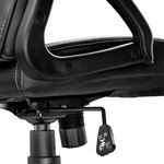 Tectake Chaise gamer MIKE - noir/orange