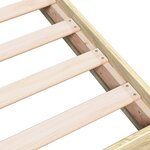 vidaXL Cadre de lit sans matelas chêne sonoma 160x200 cm