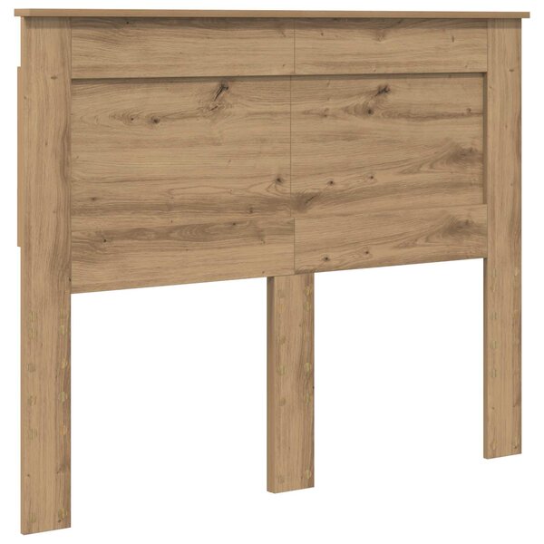 vidaXL Tête de lit Chêne artisanal 120 cm Bois d'ingénierie