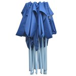 vidaXL Tente de fête Bleu 280 x 410 x 315 cm Tissu Oxford