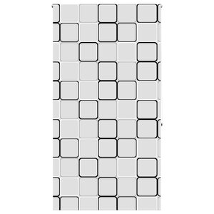 vidaXL Store enrouleur de douche 140x240 cm largeur du tissu 136 cm