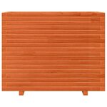 vidaXL Jardinière cire marron 90x60x72 5 cm bois de pin massif