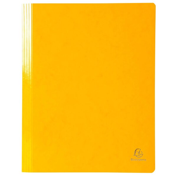 Chemise À Lamelle Carte Lustrée Pelliculée 355gm2 Iderama - A4 - Jaune - X 25 - Exacompta