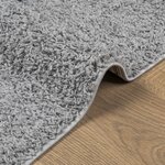 vidaXL Tapis shaggy PAMPLONA poils longs moderne gris 160x230 cm