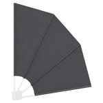 vidaXL Écran de confidentialité pour balcon 115 x 115 cm Polyester