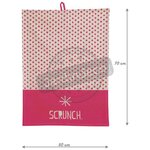 Torchon de cuisine en coton scrunch (lot de 6)