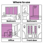 vidaXL Films pour fenêtre 5 Pièces statique dépoli blanc PVC