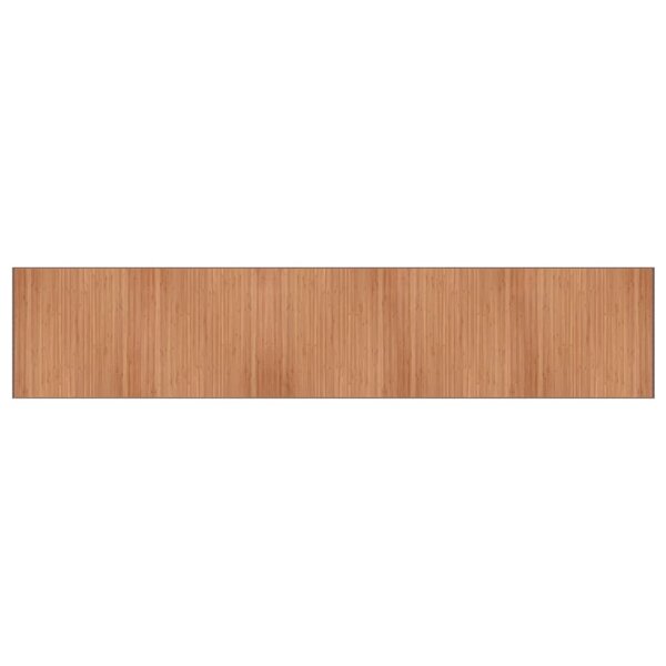 vidaXL Tapis rectangulaire naturel 100x1000 cm bambou