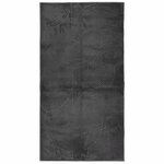 vidaXL Tapis IZA poils courts style scandinave anthracite 80x150 cm