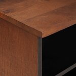 vidaXL Meubles et étagères de rangement pour médias avec tiroir Marron