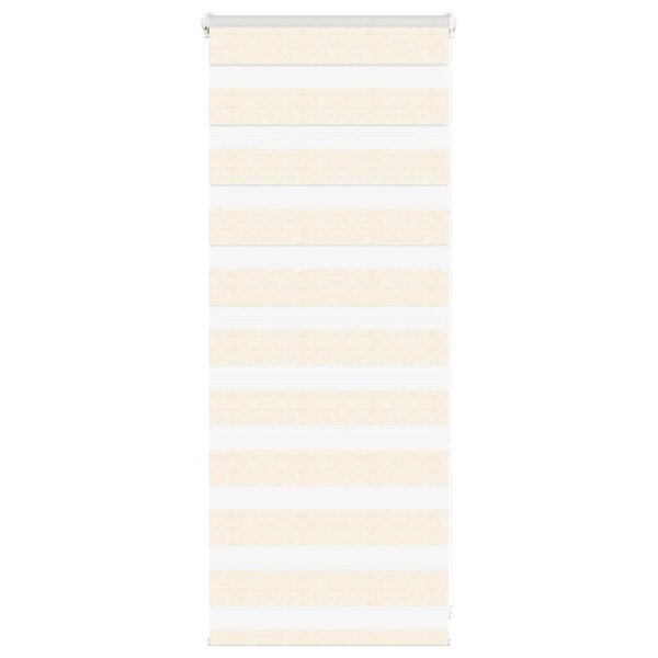 vidaXL Store zèbre beige marbré largeur du tissu 55 9 cm polyester