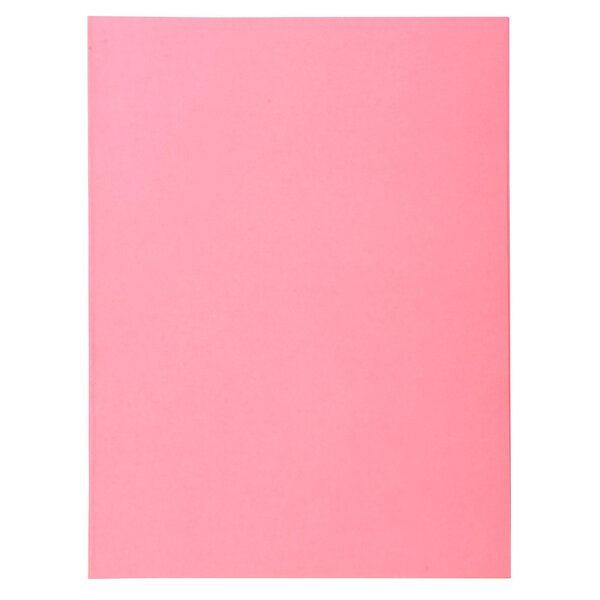 Paquet 100 Chemises Super 210 - 24x32cm - Rose - X 5 - Exacompta
