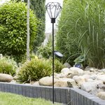 Luxform Lampe sur piquet de jardin à LED solaire Diamond 2 Pièces