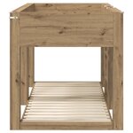 vidaXL Lit Superposé pour Enfants Chêne artisanal 80 x 200 cm